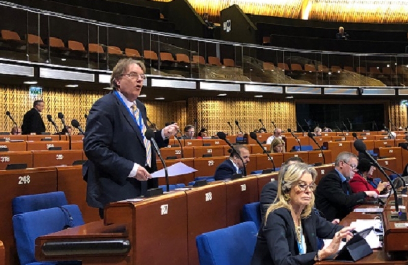 John at Council of Europe