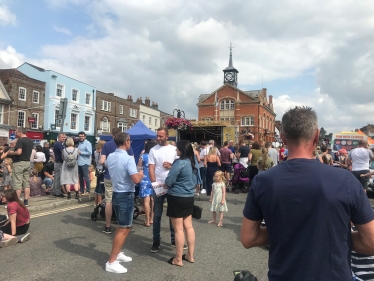 View of the Music Festival