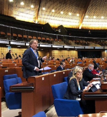 John at Council of Europe